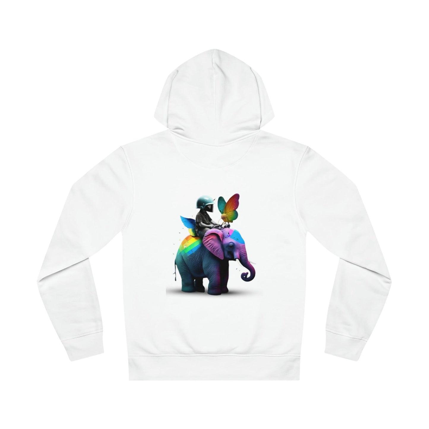 LGBTQWorldwide - ,,ELEFANT" ai, DTG, Eco-friendly, Hoodies, Men's Clothing, Recycled, Unisex, Vegan, Women's Clothing lgbtq Bekleidung Accessoires unisex Zubehör