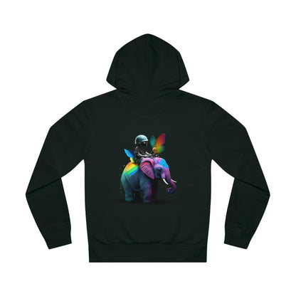 LGBTQWorldwide - ,,ELEFANT" ai, DTG, Eco-friendly, Hoodies, Men's Clothing, Recycled, Unisex, Vegan, Women's Clothing lgbtq Bekleidung Accessoires unisex Zubehör