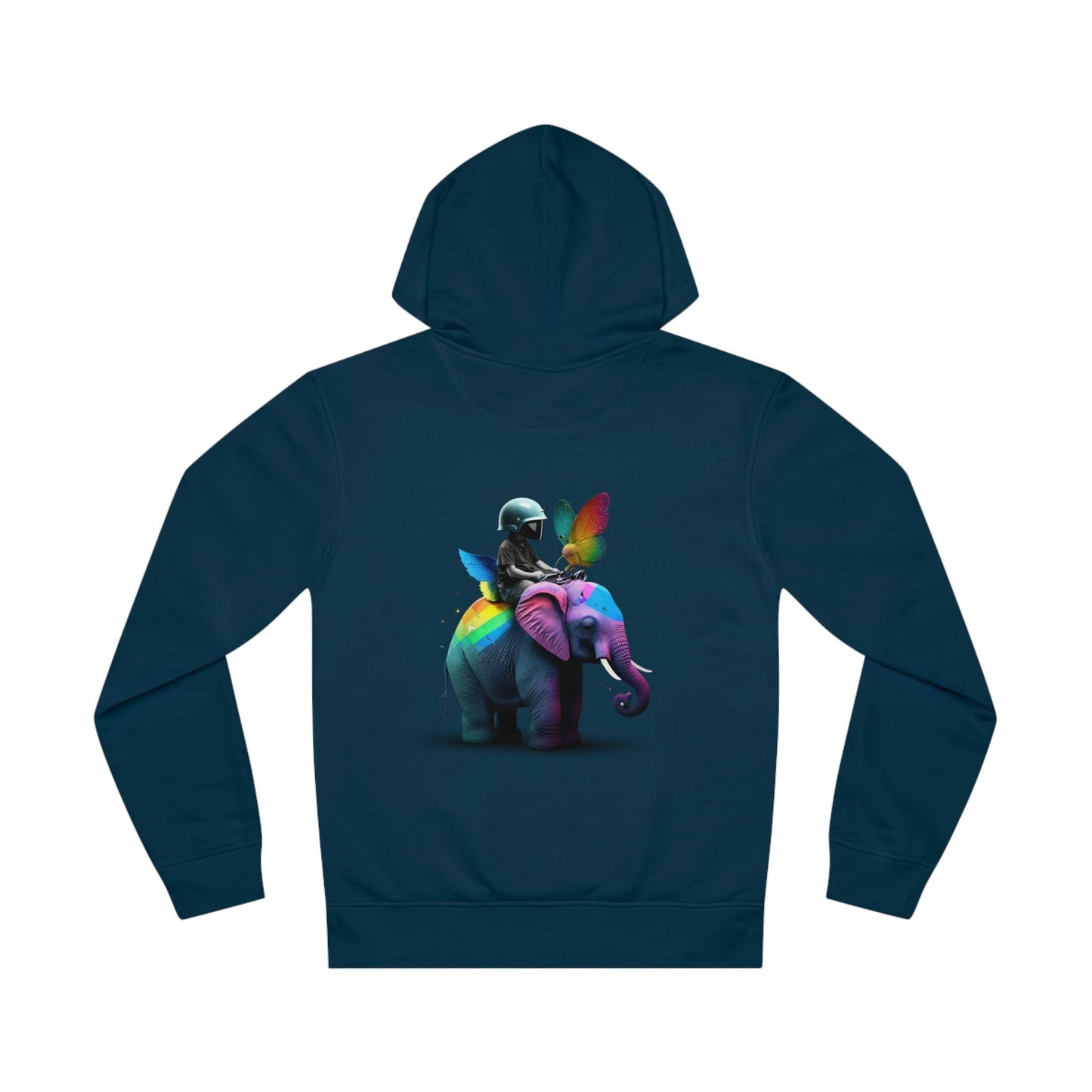 LGBTQWorldwide - ,,ELEFANT" ai, DTG, Eco-friendly, Hoodies, Men's Clothing, Recycled, Unisex, Vegan, Women's Clothing lgbtq Bekleidung Accessoires unisex Zubehör