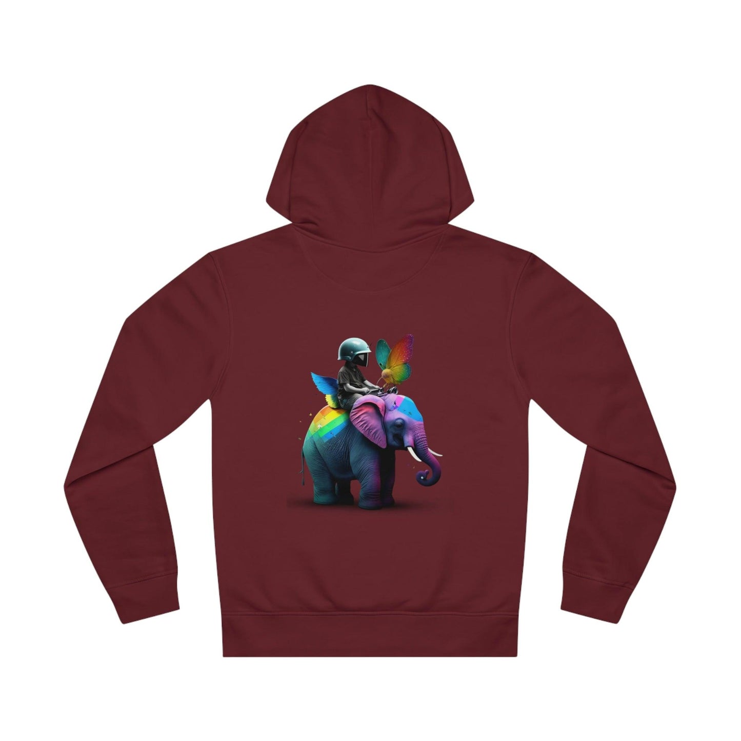 LGBTQWorldwide - ,,ELEFANT" ai, DTG, Eco-friendly, Hoodies, Men's Clothing, Recycled, Unisex, Vegan, Women's Clothing lgbtq Bekleidung Accessoires unisex Zubehör