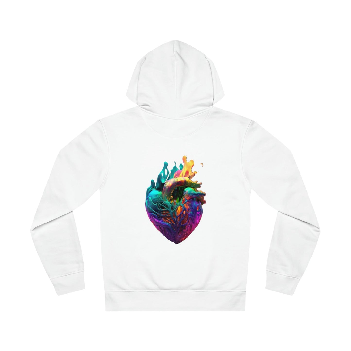 LGBTQWorldwide - ,,HERZ" ai, DTG, Eco-friendly, Hoodies, Men's Clothing, Recycled, Unisex, Vegan, Women's Clothing lgbtq Bekleidung Accessoires unisex Zubehör