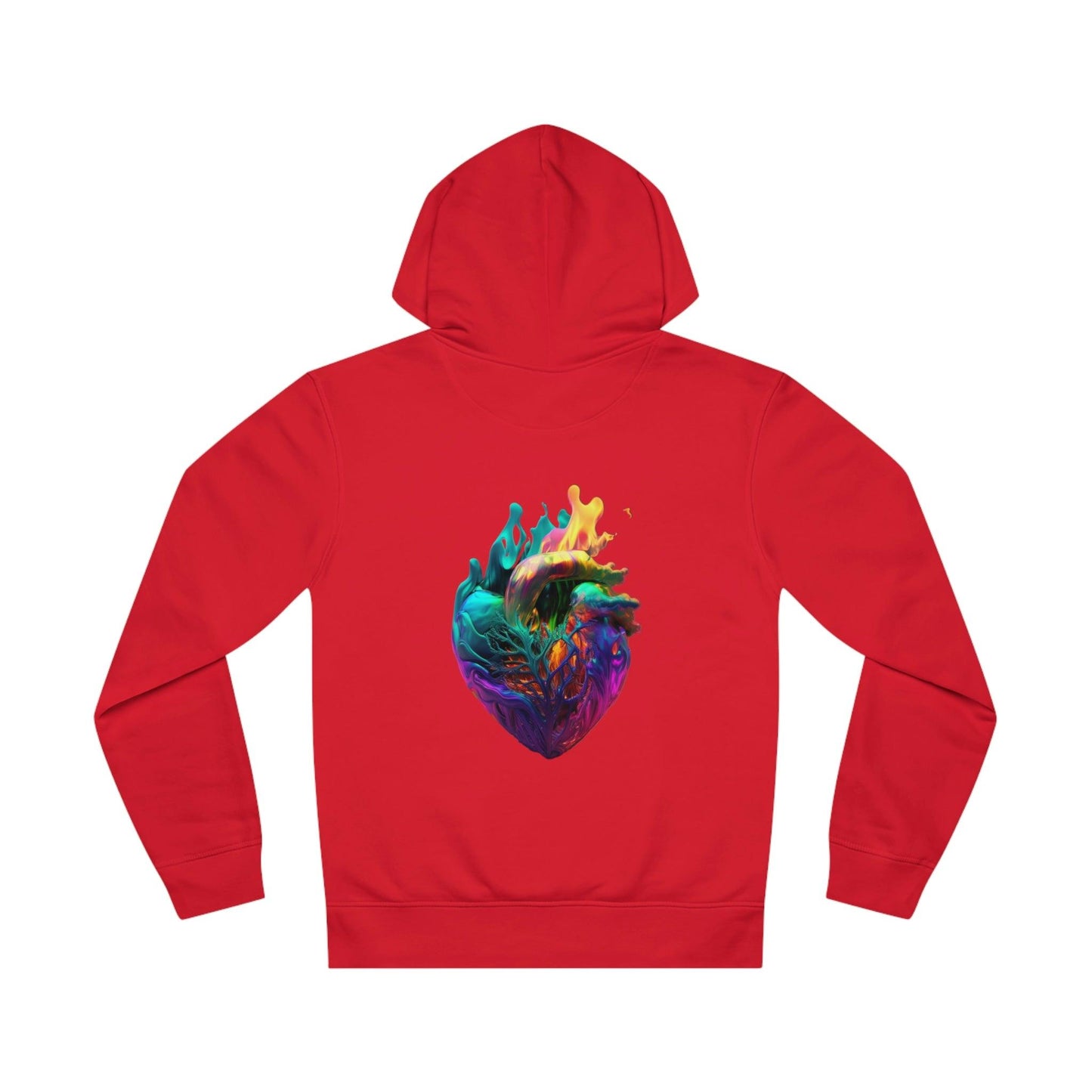 LGBTQWorldwide - ,,HERZ" ai, DTG, Eco-friendly, Hoodies, Men's Clothing, Recycled, Unisex, Vegan, Women's Clothing lgbtq Bekleidung Accessoires unisex Zubehör