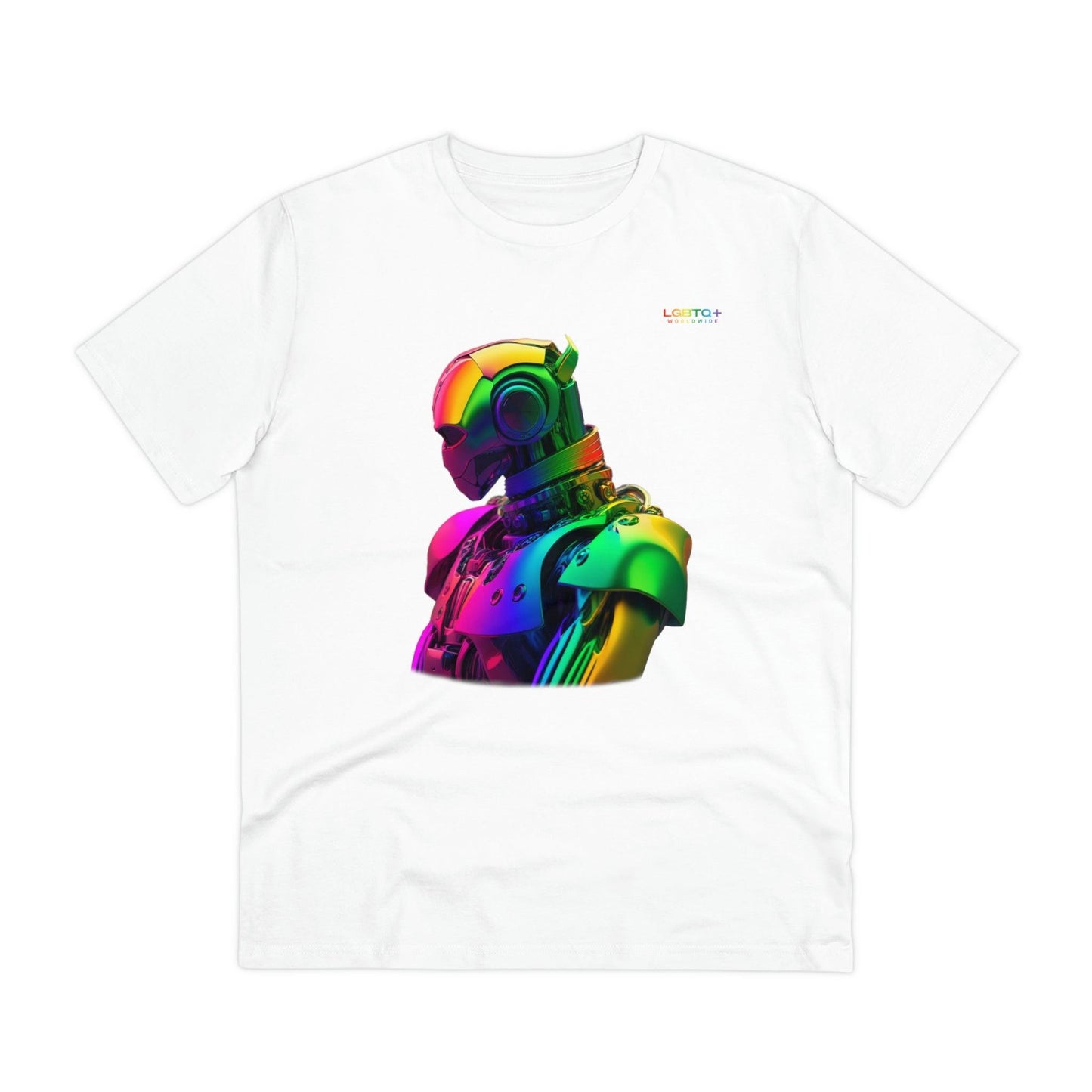 LGBTQWorldwide - ,,KI ROBOTER" ai, Cotton, Crew neck, DTG, Eco-friendly, Men's Clothing, Organic, Recycled, Regular fit, Sustainable, T-shirts, Unisex, Valentine's Day Picks, Vegan, Women's Clothing lgbtq Bekleidung Accessoires unisex Zubehör