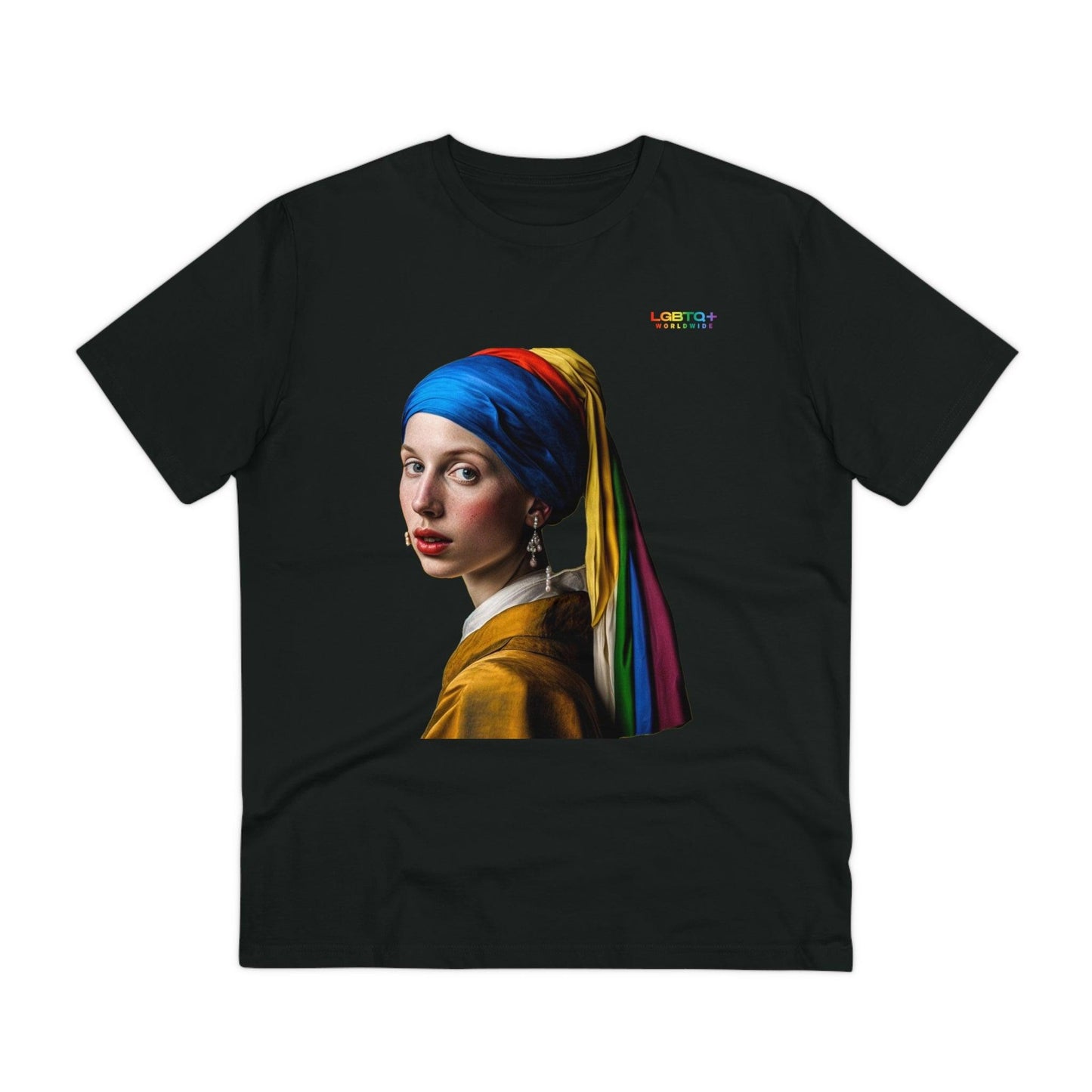 LGBTQWorldwide - ,,Kunst" ai, Cotton, Crew neck, DTG, Eco-friendly, Men's Clothing, Organic, Recycled, Regular fit, Sustainable, T-shirts, Unisex, Valentine's Day Picks, Vegan, Women's Clothing lgbtq Bekleidung Accessoires unisex Zubehör