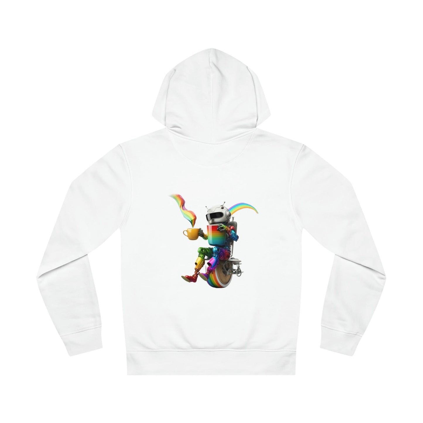 LGBTQWorldwide - ,,LUSTIGER ROBOTER" ai, DTG, Eco-friendly, Hoodies, Men's Clothing, Recycled, Unisex, Vegan, Women's Clothing lgbtq Bekleidung Accessoires unisex Zubehör