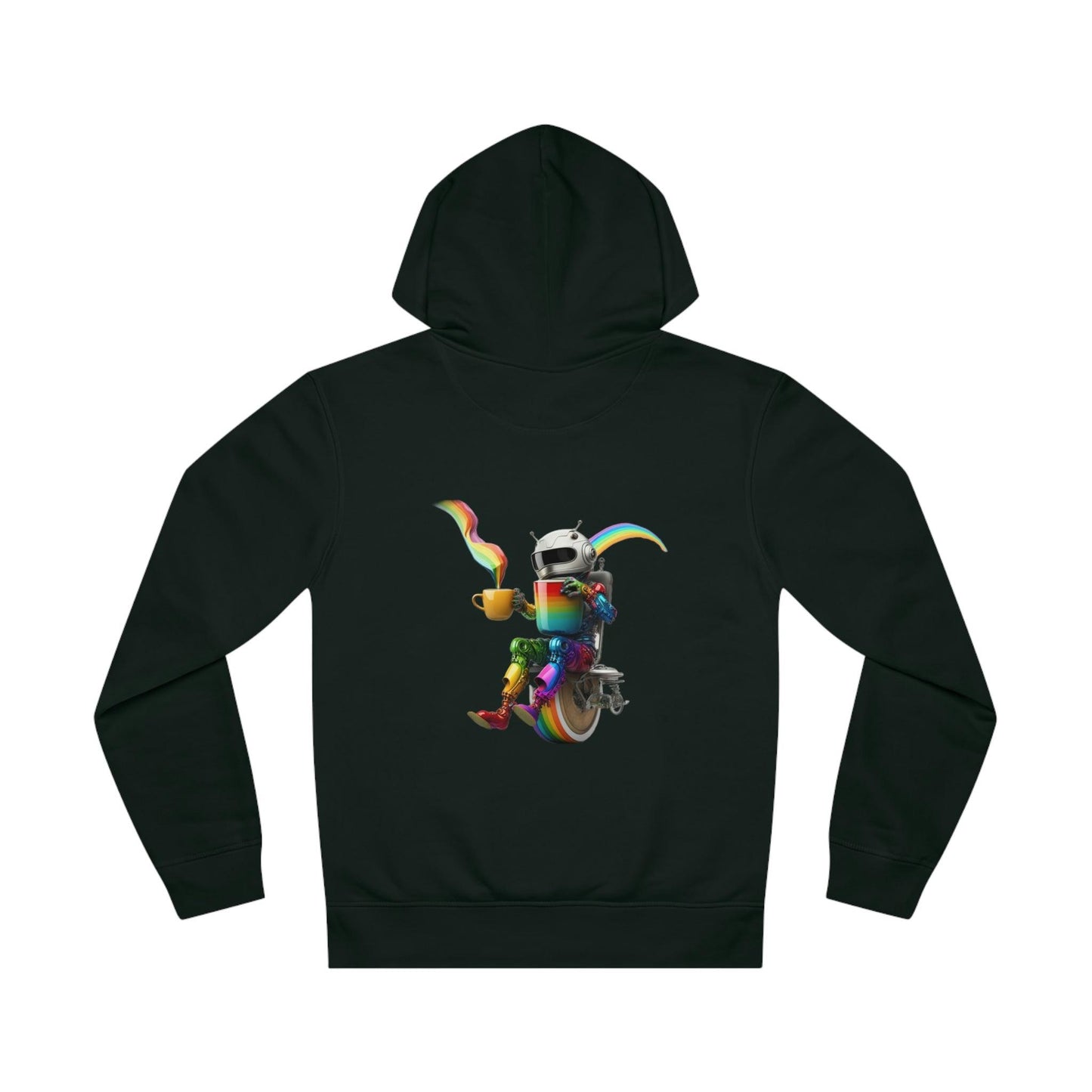 LGBTQWorldwide - ,,LUSTIGER ROBOTER" ai, DTG, Eco-friendly, Hoodies, Men's Clothing, Recycled, Unisex, Vegan, Women's Clothing lgbtq Bekleidung Accessoires unisex Zubehör