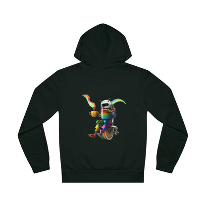 LGBTQWorldwide - ,,LUSTIGER ROBOTER" ai, DTG, Eco-friendly, Hoodies, Men's Clothing, Recycled, Unisex, Vegan, Women's Clothing lgbtq Bekleidung Accessoires unisex Zubehör