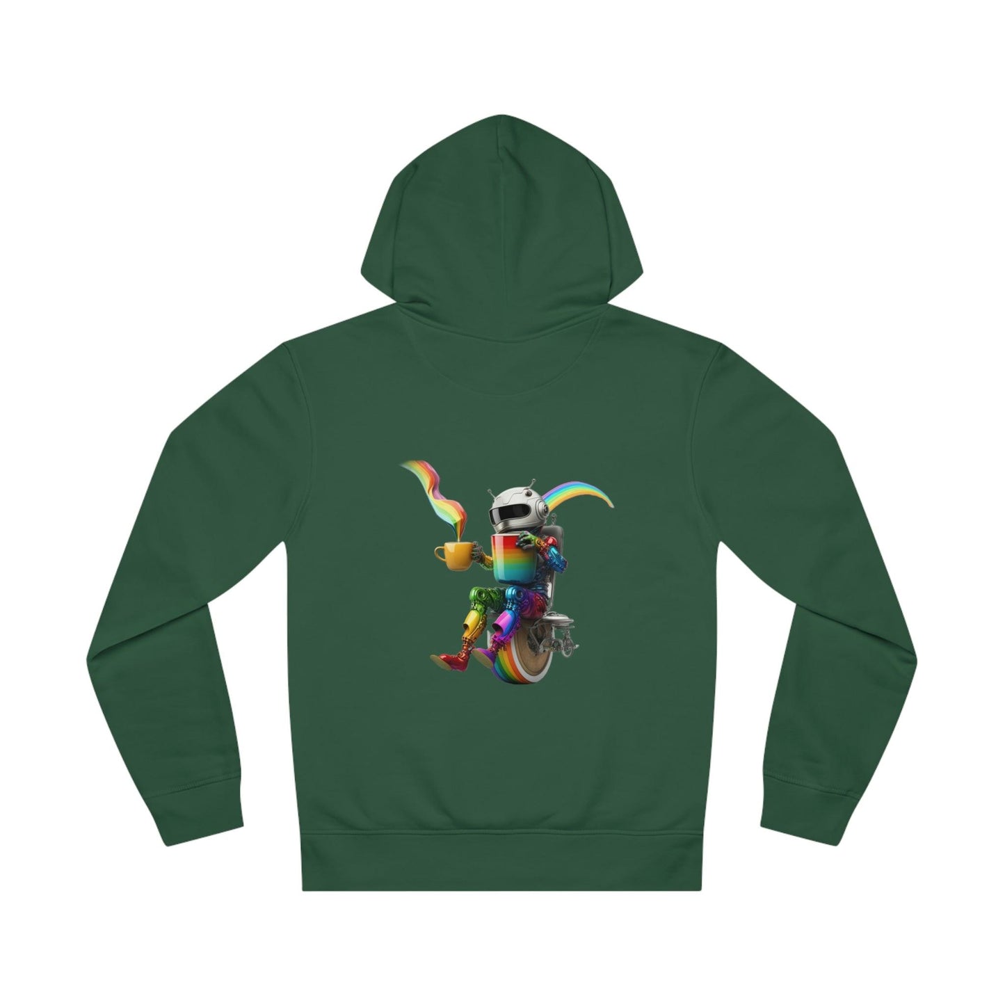 LGBTQWorldwide - ,,LUSTIGER ROBOTER" ai, DTG, Eco-friendly, Hoodies, Men's Clothing, Recycled, Unisex, Vegan, Women's Clothing lgbtq Bekleidung Accessoires unisex Zubehör