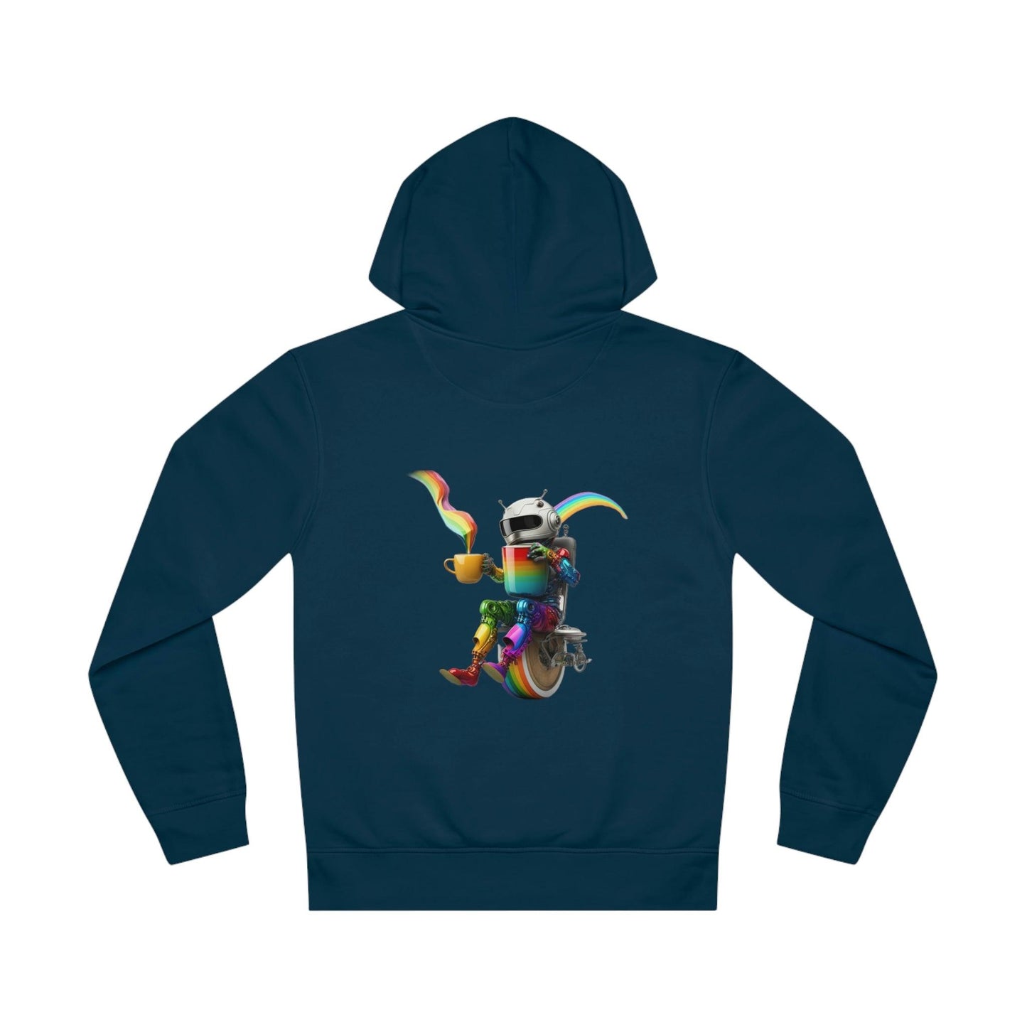 LGBTQWorldwide - ,,LUSTIGER ROBOTER" ai, DTG, Eco-friendly, Hoodies, Men's Clothing, Recycled, Unisex, Vegan, Women's Clothing lgbtq Bekleidung Accessoires unisex Zubehör