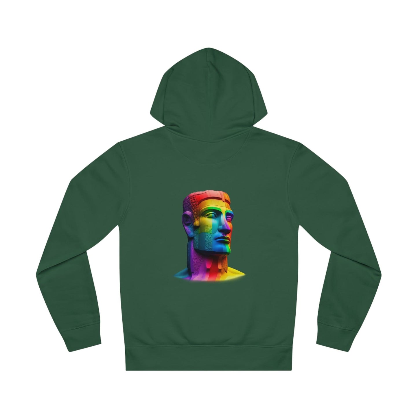 LGBTQWorldwide - ,,MOAI" ai, DTG, Eco-friendly, Hoodies, Men's Clothing, Recycled, Unisex, Vegan, Women's Clothing lgbtq Bekleidung Accessoires unisex Zubehör