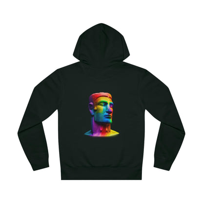 LGBTQWorldwide - ,,MOAI" ai, DTG, Eco-friendly, Hoodies, Men's Clothing, Recycled, Unisex, Vegan, Women's Clothing lgbtq Bekleidung Accessoires unisex Zubehör