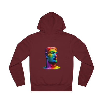 LGBTQWorldwide - ,,MOAI" ai, DTG, Eco-friendly, Hoodies, Men's Clothing, Recycled, Unisex, Vegan, Women's Clothing lgbtq Bekleidung Accessoires unisex Zubehör