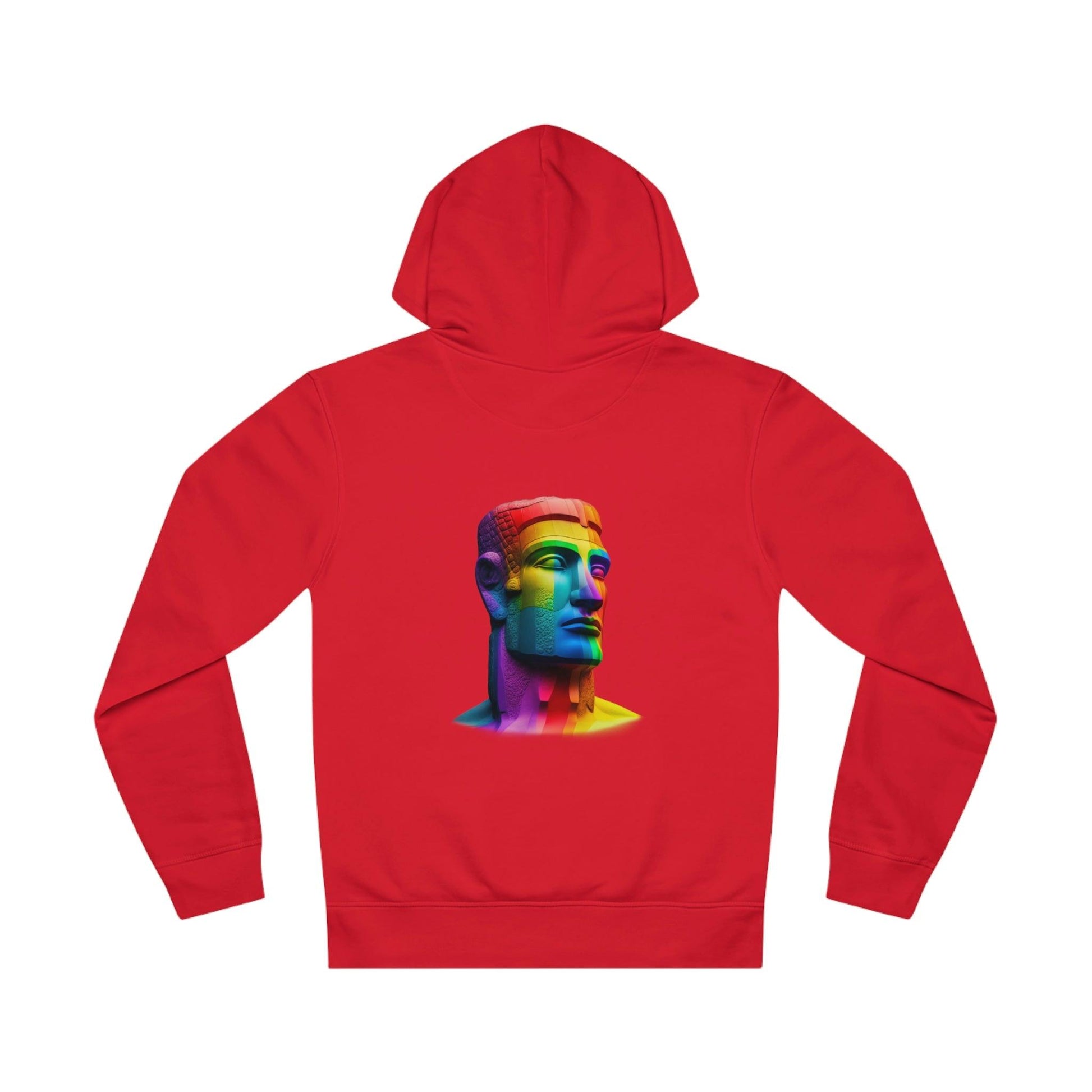 LGBTQWorldwide - ,,MOAI" ai, DTG, Eco-friendly, Hoodies, Men's Clothing, Recycled, Unisex, Vegan, Women's Clothing lgbtq Bekleidung Accessoires unisex Zubehör