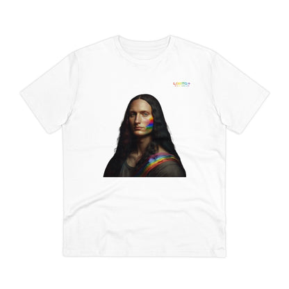 LGBTQWorldwide - ,,MONA LISA" ai, Cotton, Crew neck, DTG, Eco-friendly, Men's Clothing, Organic, Recycled, Regular fit, Sustainable, T-shirts, Unisex, Valentine's Day Picks, Vegan, Women's Clothing lgbtq Bekleidung Accessoires unisex Zubehör