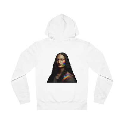 LGBTQWorldwide - ,,MONA LISA" ai, DTG, Eco-friendly, Hoodies, Men's Clothing, Recycled, Unisex, Vegan, Women's Clothing lgbtq Bekleidung Accessoires unisex Zubehör