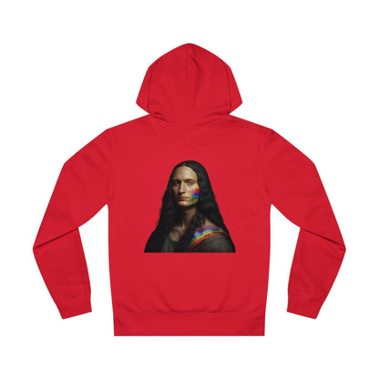 LGBTQWorldwide - ,,MONA LISA" ai, DTG, Eco-friendly, Hoodies, Men's Clothing, Recycled, Unisex, Vegan, Women's Clothing lgbtq Bekleidung Accessoires unisex Zubehör