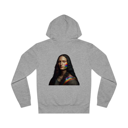 LGBTQWorldwide - ,,MONA LISA" ai, DTG, Eco-friendly, Hoodies, Men's Clothing, Recycled, Unisex, Vegan, Women's Clothing lgbtq Bekleidung Accessoires unisex Zubehör