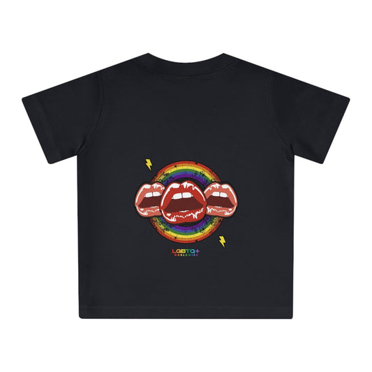 LGBTQWorldwide - ,,MUND" Baby, Baby Clothing, Cotton, DTG, Eco-friendly, Kids' Clothing, Organic lgbtq Bekleidung Accessoires unisex Zubehör