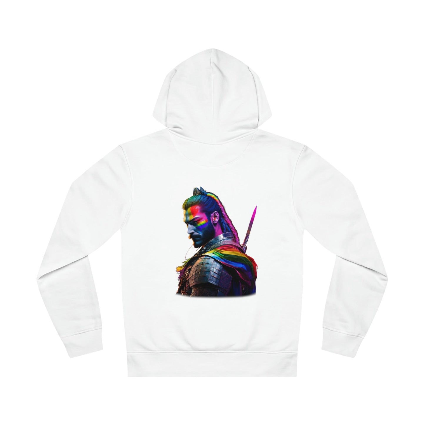 LGBTQWorldwide - ,,SAMURAI" ai, DTG, Eco-friendly, Hoodies, Men's Clothing, Recycled, Unisex, Vegan, Women's Clothing lgbtq Bekleidung Accessoires unisex Zubehör