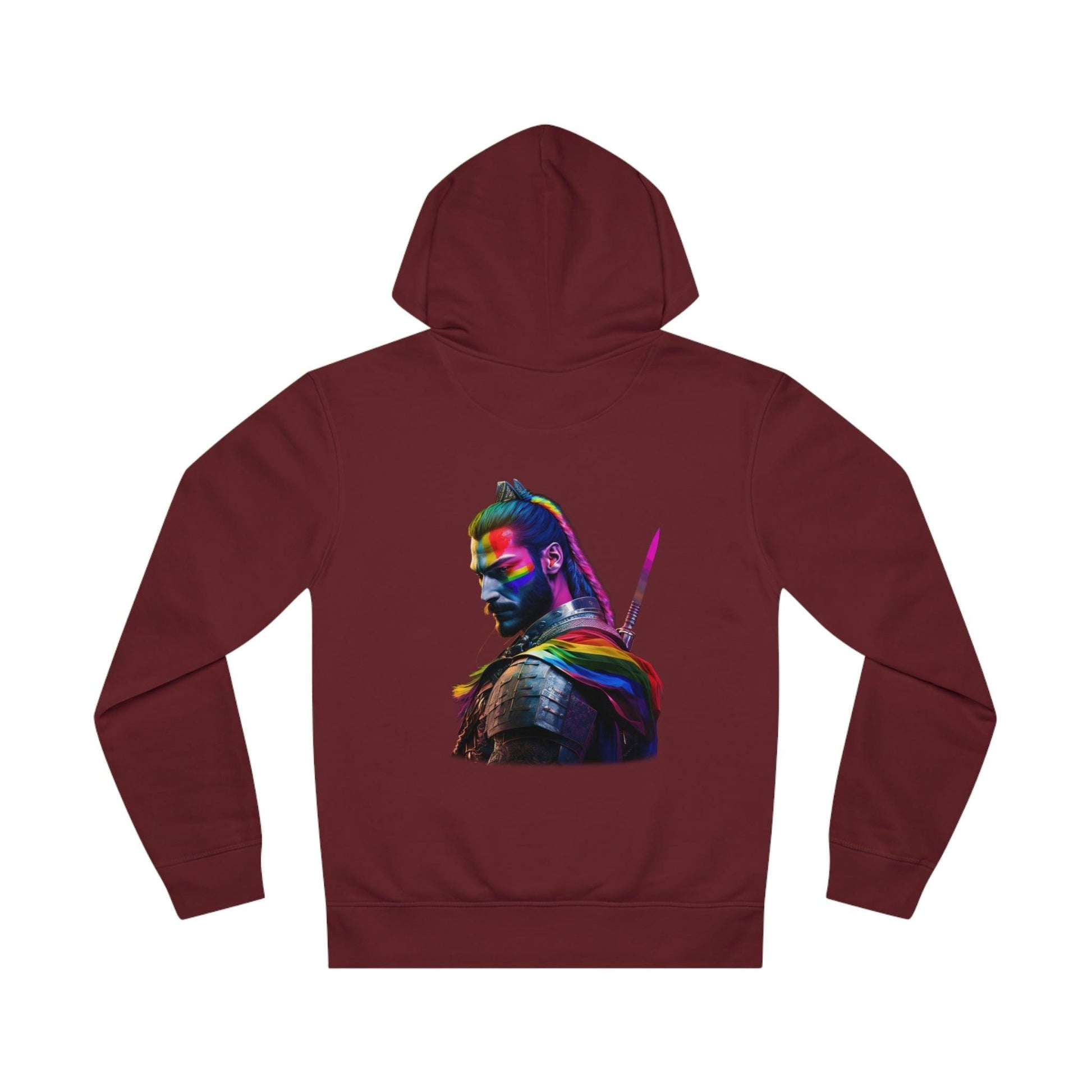 LGBTQWorldwide - ,,SAMURAI" ai, DTG, Eco-friendly, Hoodies, Men's Clothing, Recycled, Unisex, Vegan, Women's Clothing lgbtq Bekleidung Accessoires unisex Zubehör