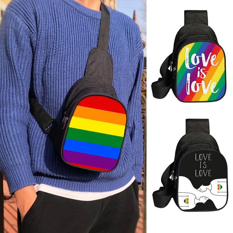 LGBTQWorldwide - Seiten Umhängetaschen Accessoires lgbtq Bekleidung Accessoires unisex Zubehör