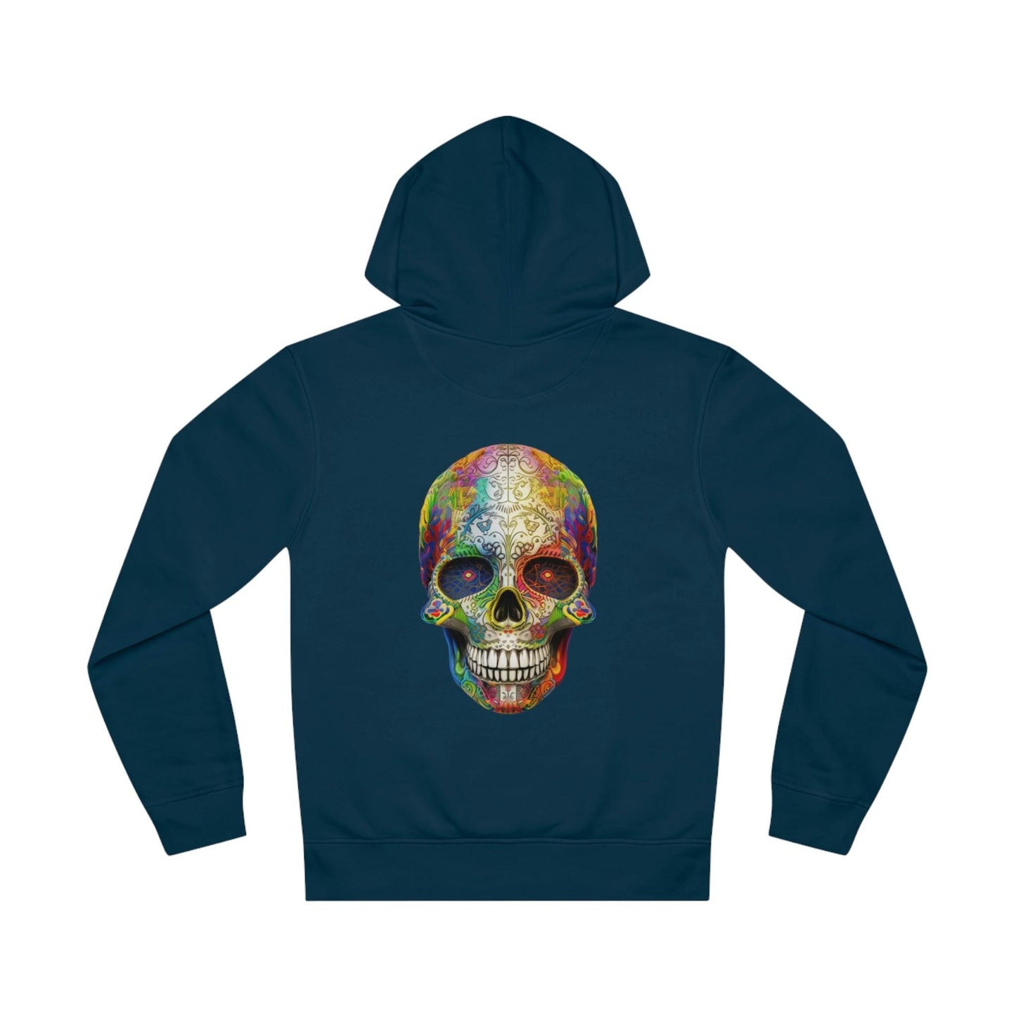 LGBTQWorldwide - ,,SKULL HEAD" ai, DTG, Eco-friendly, Hoodies, Men's Clothing, Recycled, Unisex, Vegan, Women's Clothing lgbtq Bekleidung Accessoires unisex Zubehör