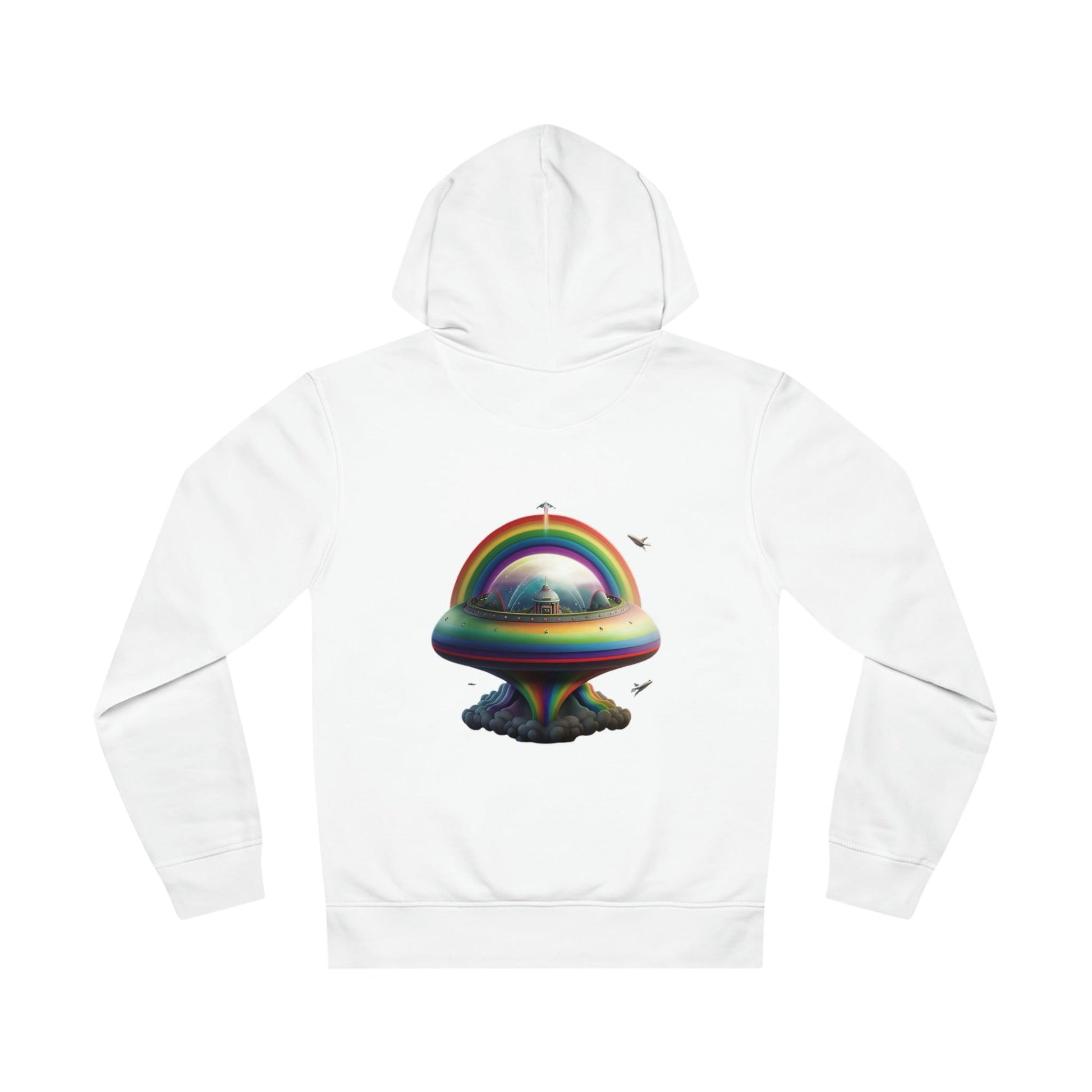 LGBTQWorldwide - ,,UFO" ai, DTG, Eco-friendly, Hoodies, Men's Clothing, Recycled, Unisex, Vegan, Women's Clothing lgbtq Bekleidung Accessoires unisex Zubehör