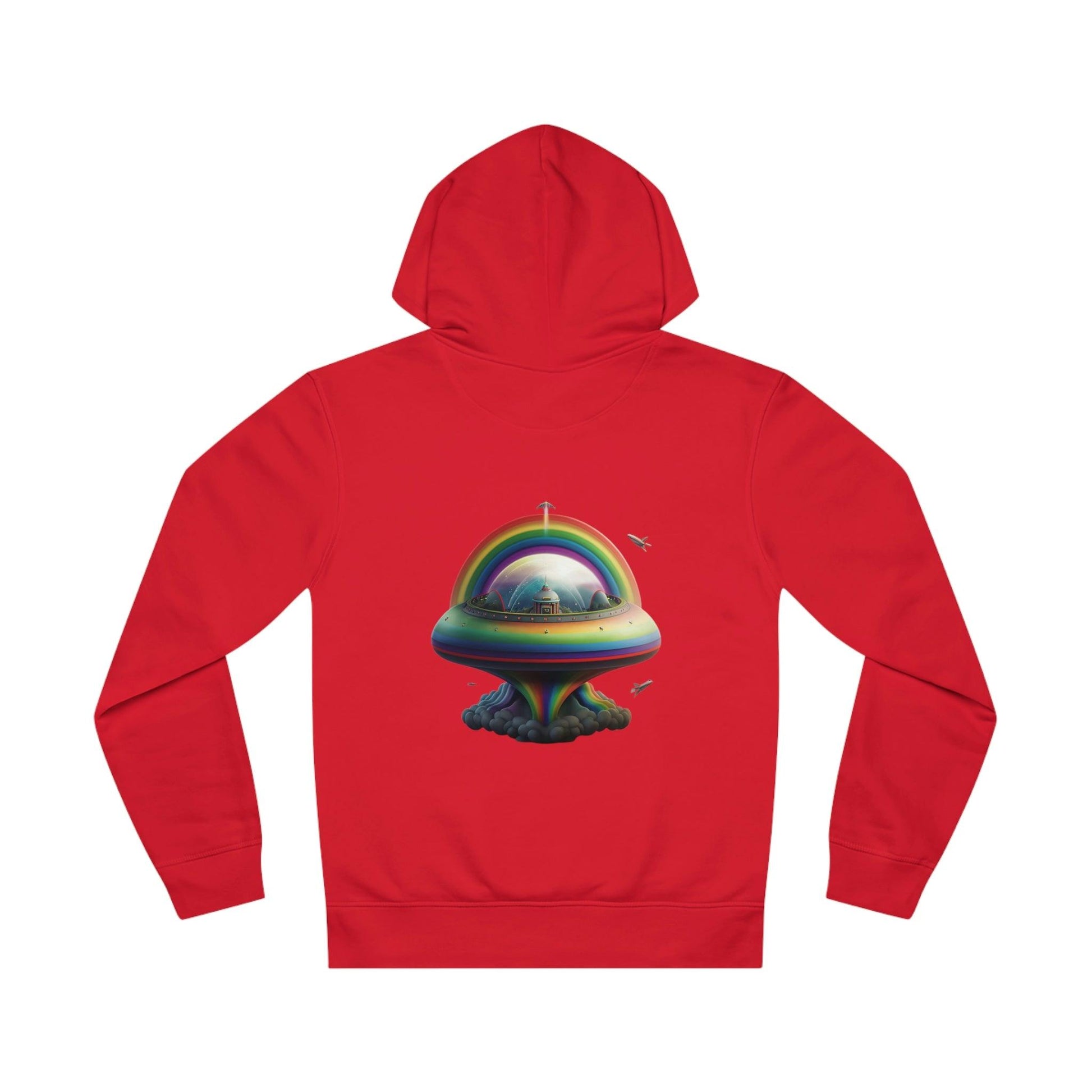 LGBTQWorldwide - ,,UFO" ai, DTG, Eco-friendly, Hoodies, Men's Clothing, Recycled, Unisex, Vegan, Women's Clothing lgbtq Bekleidung Accessoires unisex Zubehör