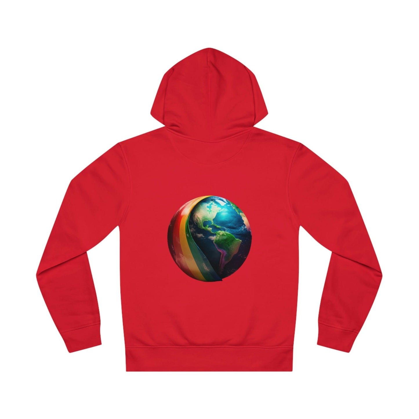 LGBTQWorldwide - ,,ZUKÜNFTIGE WELT" ai, DTG, Eco-friendly, Hoodies, Men's Clothing, Recycled, Unisex, Vegan, Women's Clothing lgbtq Bekleidung Accessoires unisex Zubehör