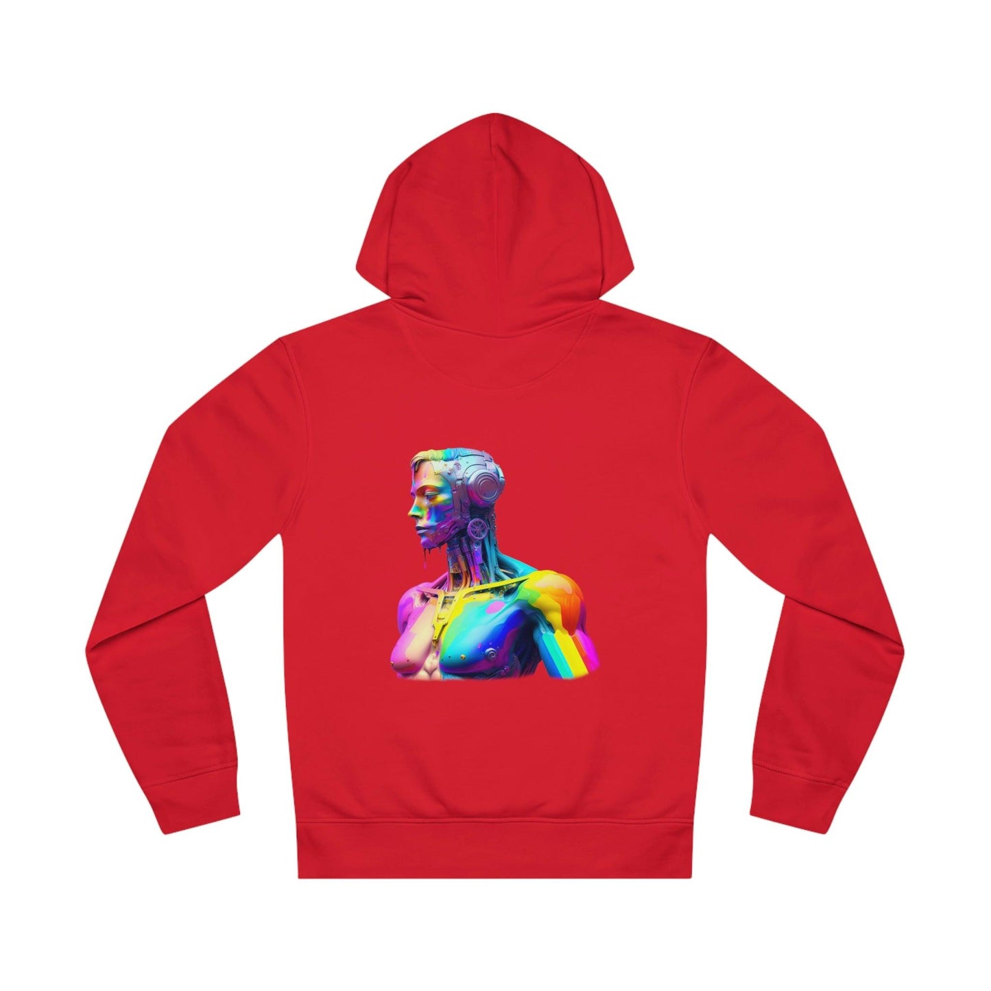 LGBTQWorldwide - ,,ZUKUNFTS ROBOTER" ai, DTG, Eco-friendly, Hoodies, Men's Clothing, Recycled, Unisex, Vegan, Women's Clothing lgbtq Bekleidung Accessoires unisex Zubehör