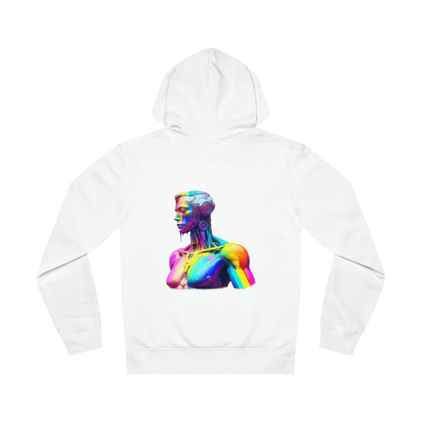 LGBTQWorldwide - ,,ZUKUNFTS ROBOTER" ai, DTG, Eco-friendly, Hoodies, Men's Clothing, Recycled, Unisex, Vegan, Women's Clothing lgbtq Bekleidung Accessoires unisex Zubehör