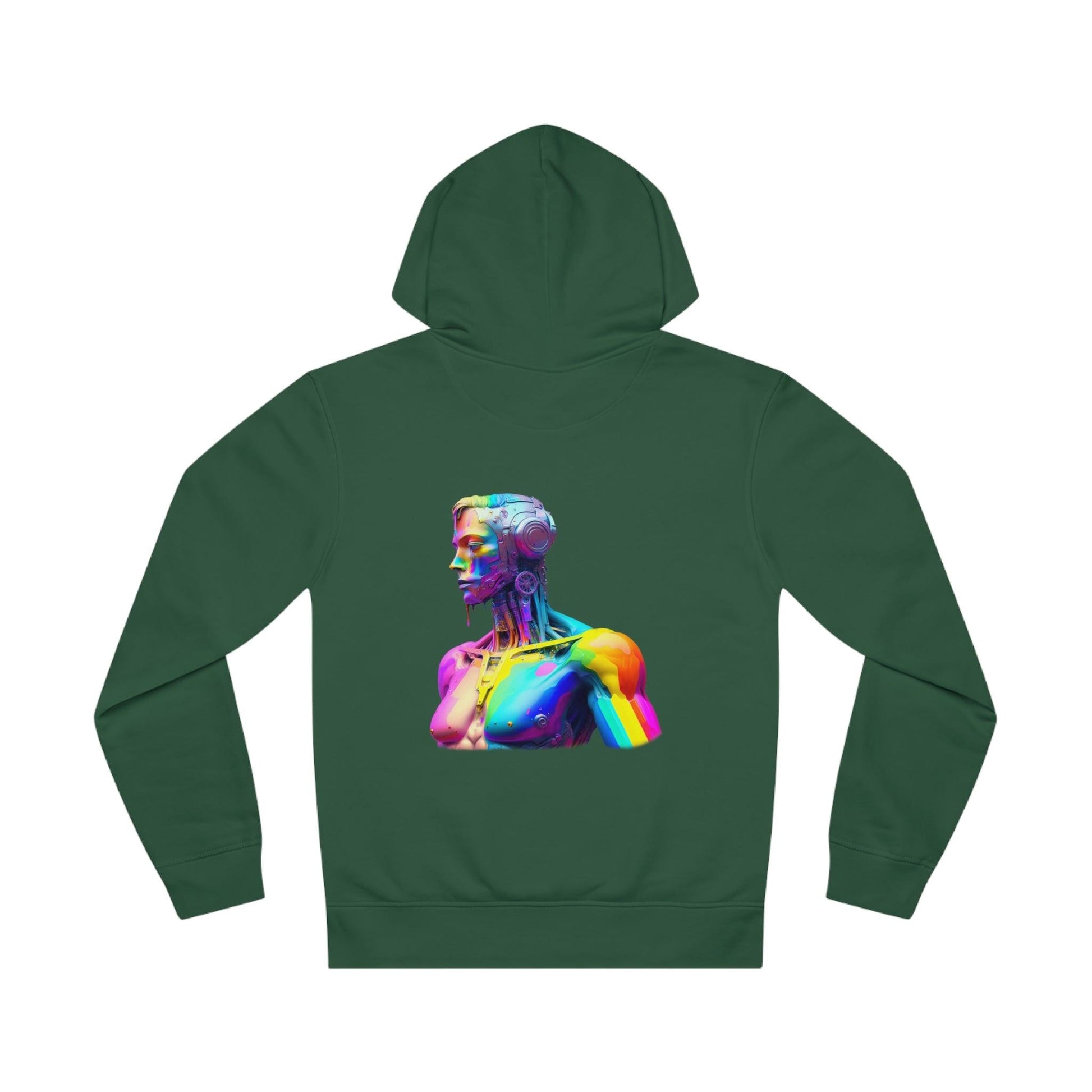 LGBTQWorldwide - ,,ZUKUNFTS ROBOTER" ai, DTG, Eco-friendly, Hoodies, Men's Clothing, Recycled, Unisex, Vegan, Women's Clothing lgbtq Bekleidung Accessoires unisex Zubehör