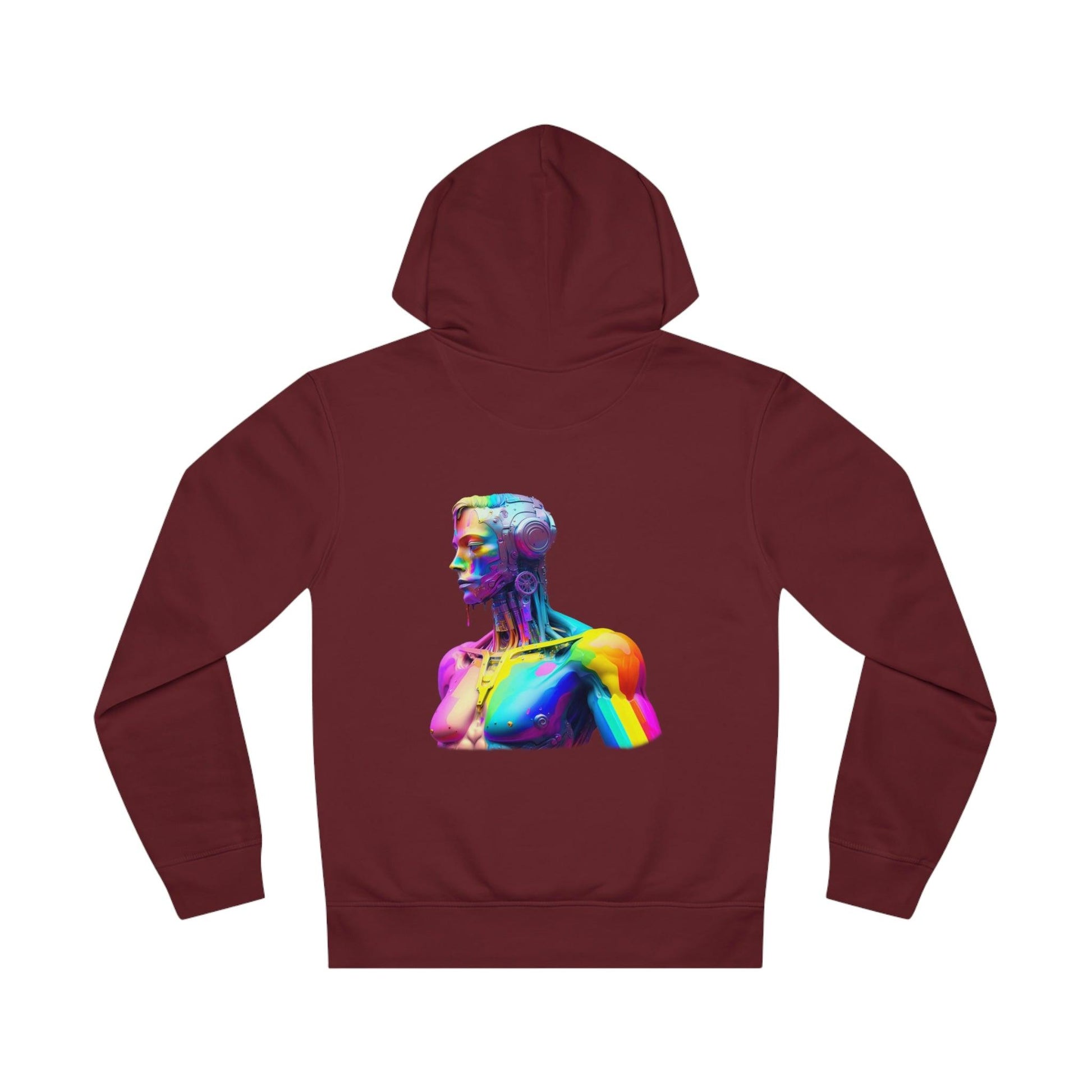 LGBTQWorldwide - ,,ZUKUNFTS ROBOTER" ai, DTG, Eco-friendly, Hoodies, Men's Clothing, Recycled, Unisex, Vegan, Women's Clothing lgbtq Bekleidung Accessoires unisex Zubehör