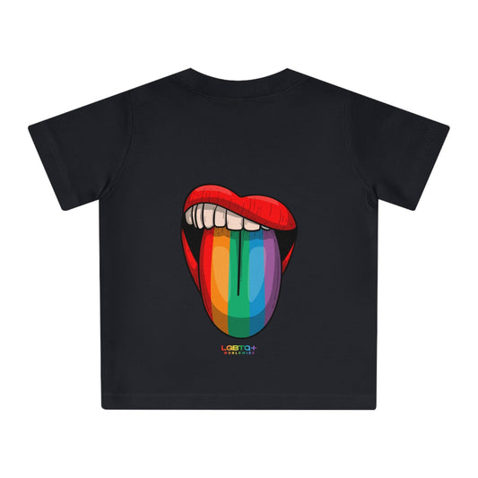 LGBTQWorldwide - ,,ZUNGE" Baby, Baby Clothing, Cotton, DTG, Eco-friendly, Kids' Clothing, Organic lgbtq Bekleidung Accessoires unisex Zubehör