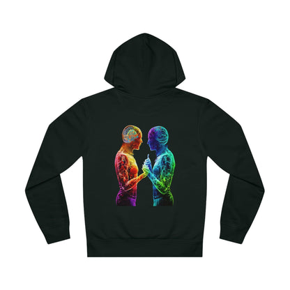 LGBTQWorldwide - ,,ZUSAMMEN" ai, DTG, Eco-friendly, Hoodies, Men's Clothing, Recycled, Unisex, Vegan, Women's Clothing lgbtq Bekleidung Accessoires unisex Zubehör